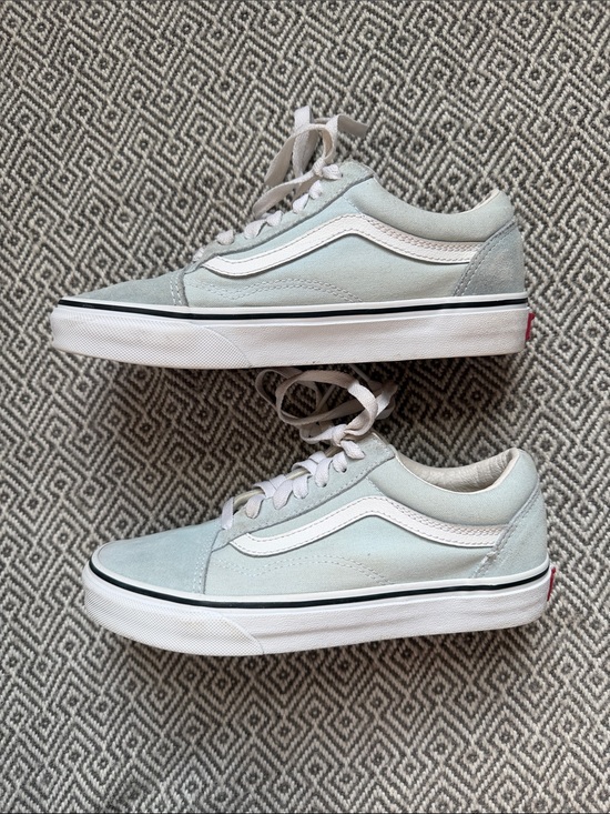 Vans Shoes - Vans Old Skool sneakers in a light grey-green Size U.S Man 5.5/Women 7